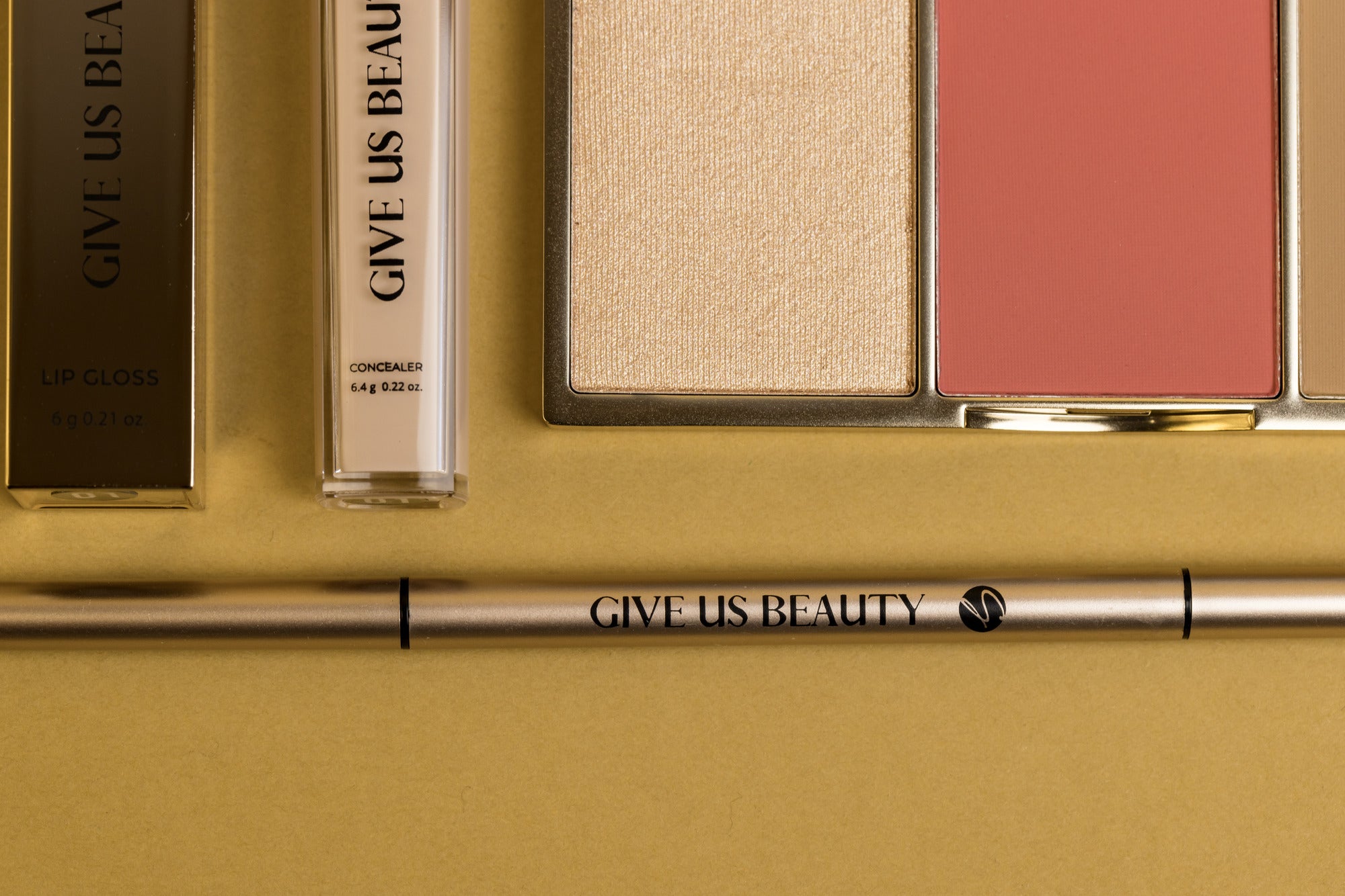 give us beauty x Grainne McCoy makeup products
