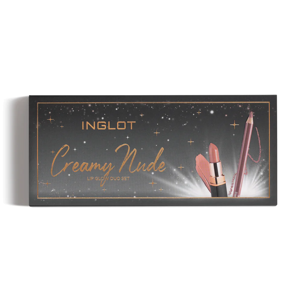 Inglot - Creamy Nude Lip Glow Duo Set