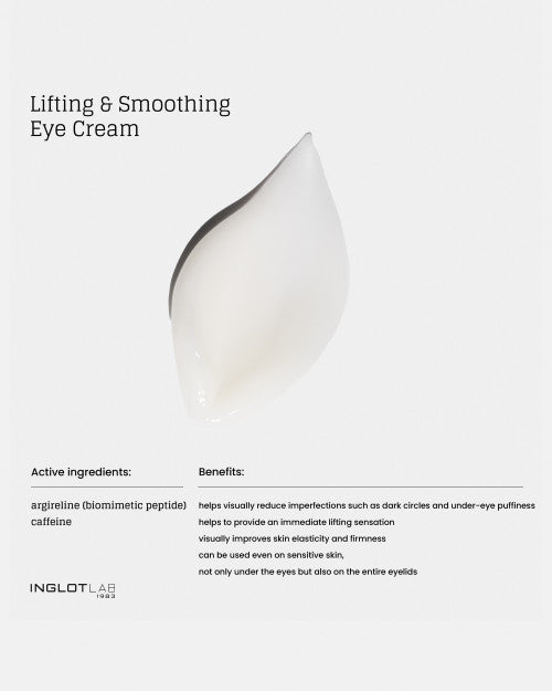Inglot Lab Lifting & Smoothing Eye Cream