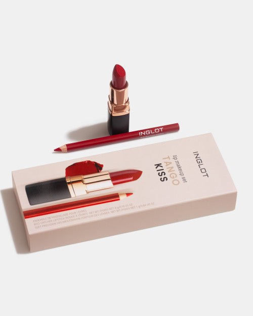 Inglot Lip Makeup Set Tango Kiss