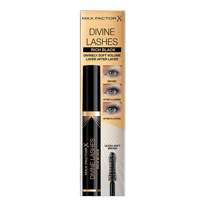 Max Factor Divine Lashes Mascara Rich Black - Give Us Beauty