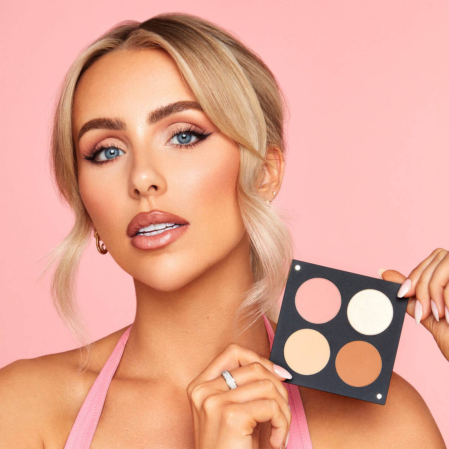 Rosie For Inglot Champagne Glow Skin Palette - Give Us Beauty