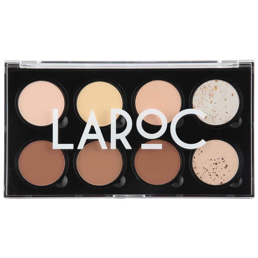 LAROC - 8 Colour Powder Contour Palette - Give Us Beauty
