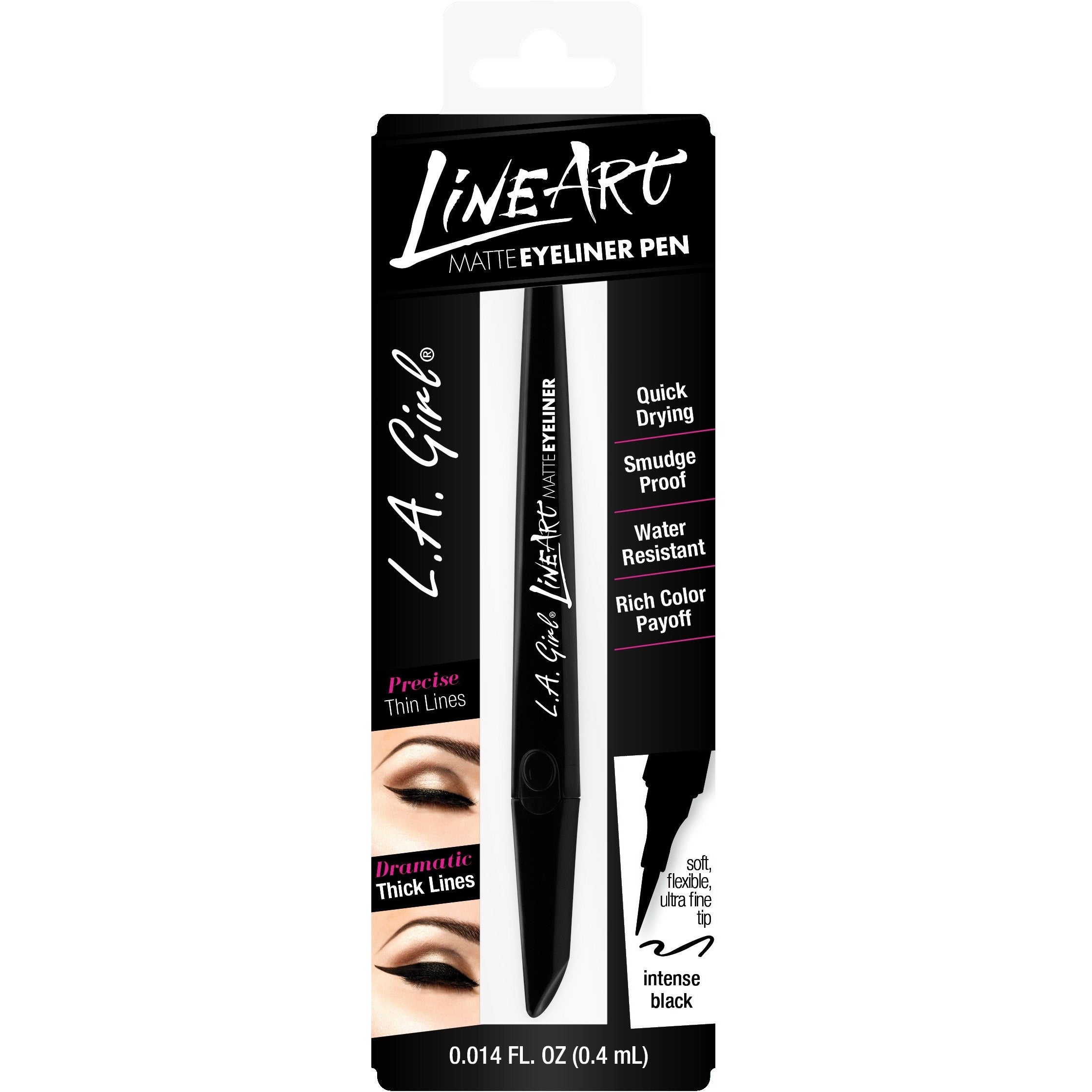 L.A.Girl Line Art Matte Eyeliner Pen - Give Us Beauty