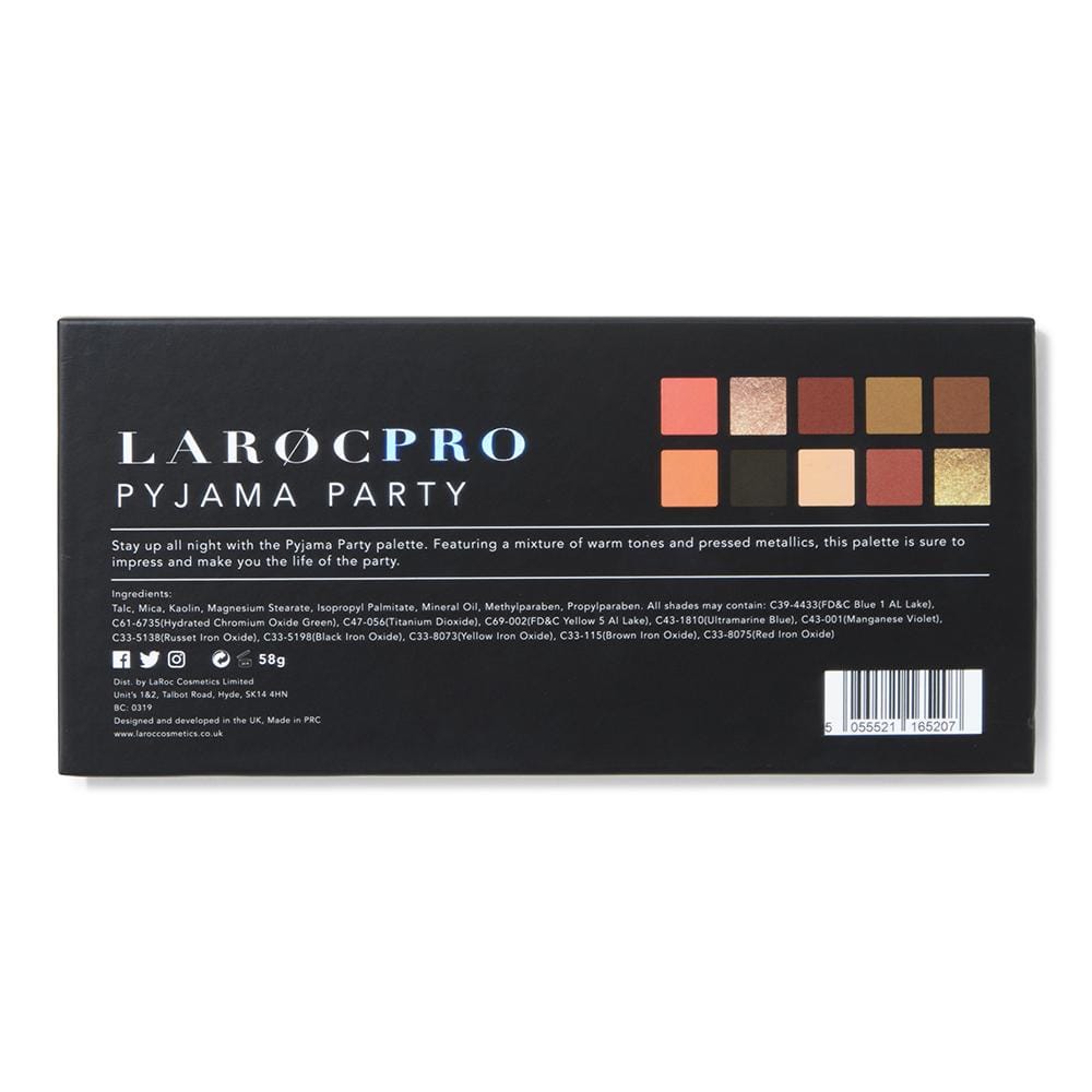 LAROC PRO - Pyjama Party Eyeshadow Palette - Give Us Beauty
