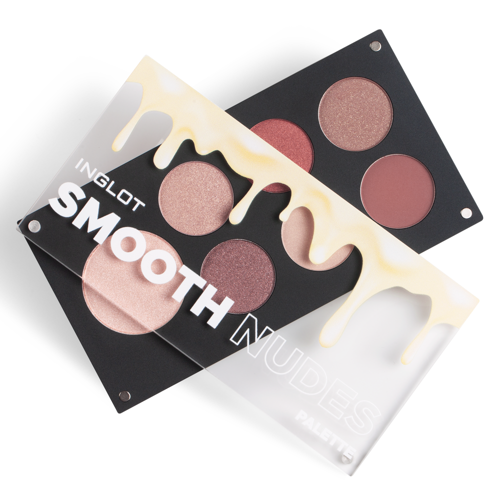 Inglot Smooth Nudes Eye Shadow Palette - Give Us Beauty